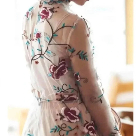 Endless Rose-NWT-Floral- Goddess- Romantic- Dress-Garden- Bridal- Women's - XS - Picture 1 of 16